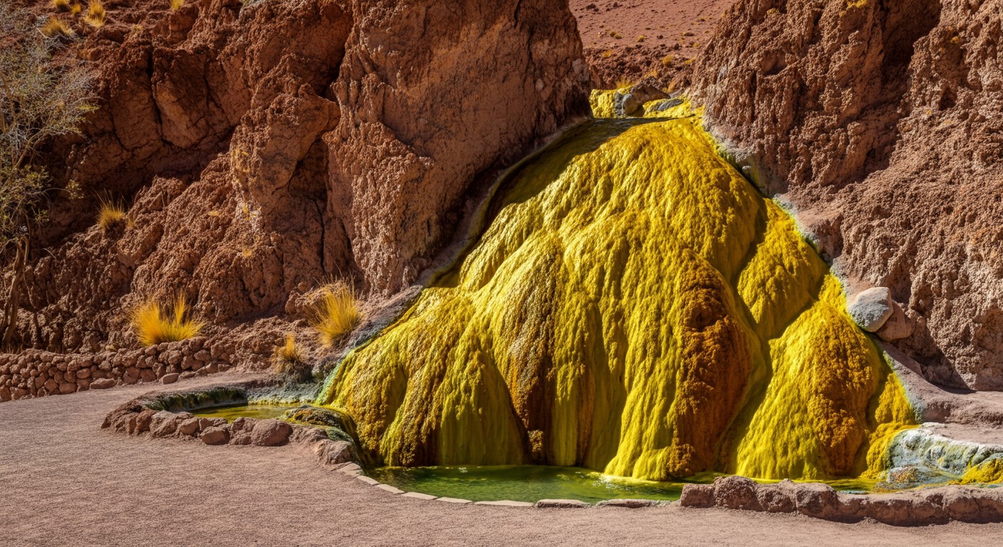 Águas Termais no Atacama